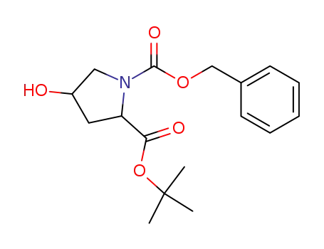 4-Hydroxy-pyrrolidine-1,2-dicarboxylic Acid 1-Benzyl Ester 2-tert-Butyl Ester