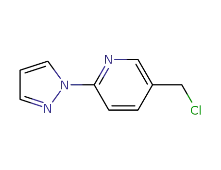 5-Chloromethyl-2-(pyrazol-1-yl)pyridine CAS No.748796-39-6