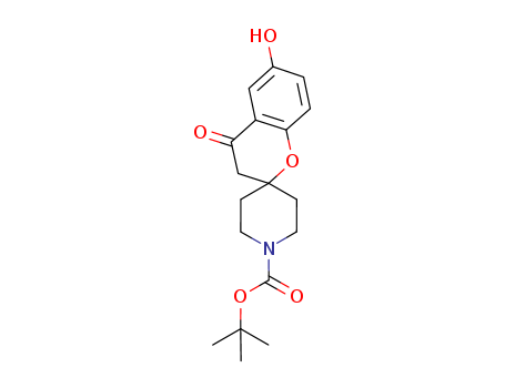 tert-butyl 6-hydroxy-4-oxospiro[chroman-2,4'-piperidine]-1'-carboxylate