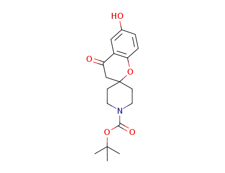 tert-butyl 6-hydroxy-4-oxospiro[chroman-2,4′-piperidine]-1′-carboxylate
