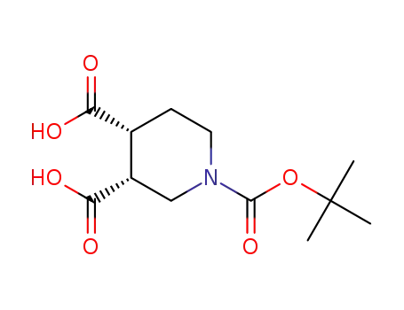 N-Boc-cis-3,4-piperidine dicarboxylic acid