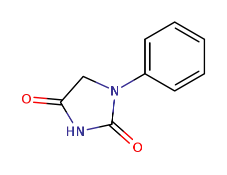 Molecular Structure of 15414-78-5 (2,4-Imidazolidinedione, 1-phenyl-)