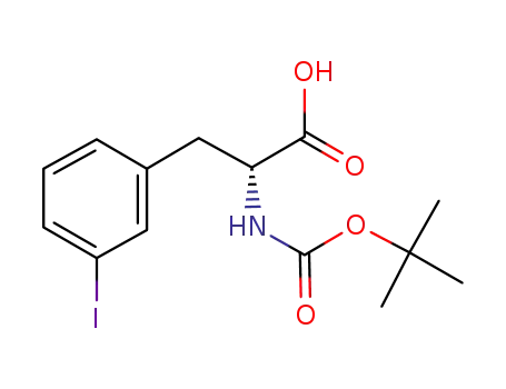 (R)-2-((tert-Butoxycarbonyl)aMino)-3-(3-iodophenyl)propanoic acid
