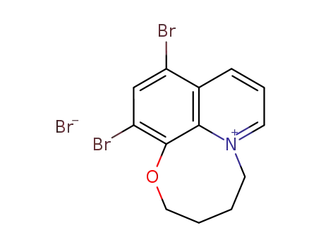 1,3-dibromo-7,8,9,10-tetrahydro-11-oxa-6a-azoniacycloocta[de]naphthalene bromide