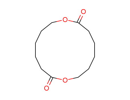 Molecular Structure of 1020-83-3 (1,8-Dioxacyclotetradecane-2,9-dione)