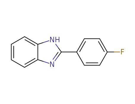 Molecular Structure of 324-27-6 (2-(4-fluorophenyl)-1H-benzimidazole)