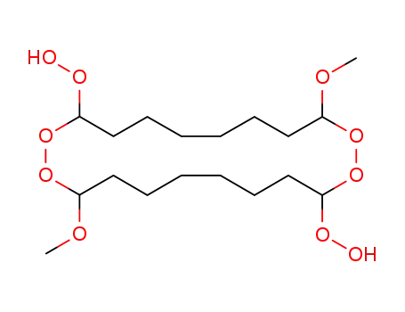 3,13-dimethoxy-10,20-dihydroperoxy-1,2-11,12-tetraoxacycloeicosane