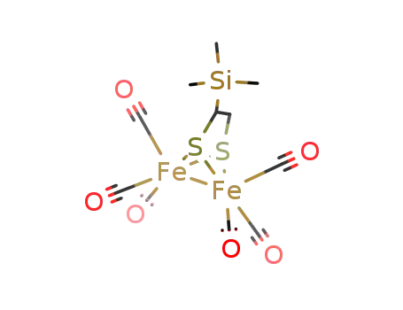 1-trimethylsilyl-μ3-S,S'-ethylenedithiolatohexacarbonyldiiron