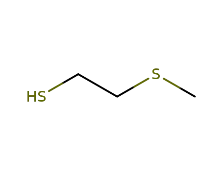 Molecular Structure of 22322-43-6 (Ethanethiol, 2-(methylthio)-)