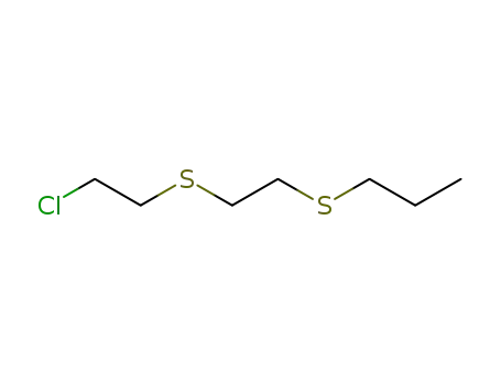 1-(2-chloro-ethylsulfanyl)-2-propylsulfanyl-ethane