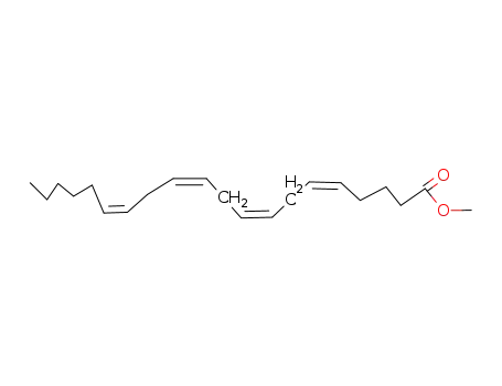 Molecular Structure of 2566-89-4 (METHYL ARACHIDONATE)