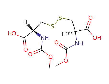 (R,R)-N,N'-dimethoxycarbonyl-3,3'-dithiobis(2-aminopropionic acid)