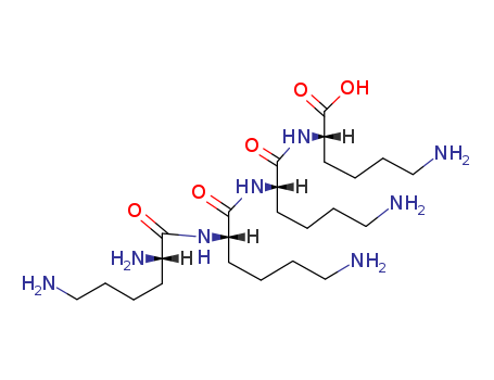 (2S)-6-amino-2-[[(2S)-6-amino-2-[[(2S)-6-amino-2-[[(2S)-2,6-diaminohexanoyl]amino]hexanoyl]amino]hexanoyl]amino]hexanoic acid