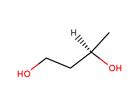 Molecular Structure of 6290-03-5 ((R)-(-)-1,3-Butanediol)