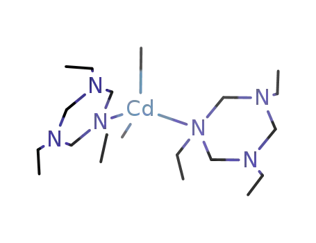 dimethylcadmium-bis(hexahydro-1,3,5-triethyl-1,3,5-triazine)