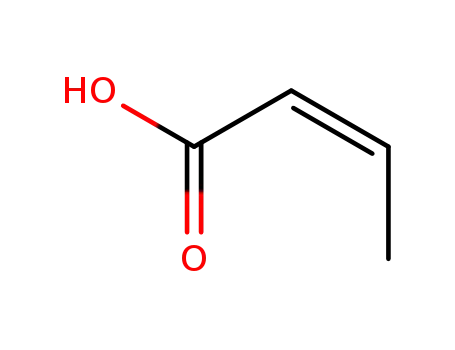 Molecular Structure of 503-64-0 (isocrotonic acid)