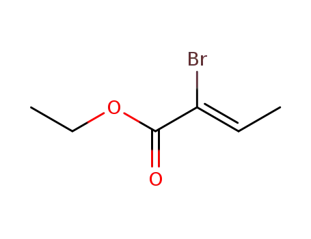 Molecular Structure of 51263-39-9 (2-Butenoic acid, 2-bromo-, ethyl ester, (Z)-)