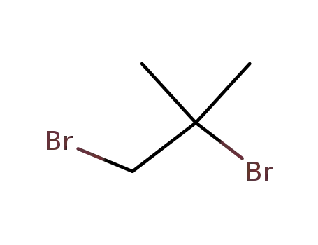 Molecular Structure of 594-34-3 (1,2-DIBROMO-2-METHYLPROPANE)