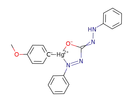 C6H4(OCH3)Hg[C6H5NNCONNHC6H5]