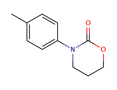 Molecular Structure of 61308-51-8 (3-(4-methylphenyl)-1,3-oxazinan-2-one)