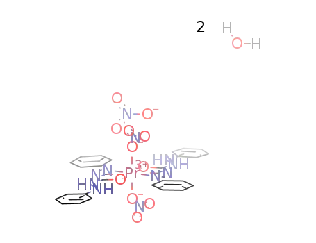 [Pr(diphenylcarbazone)2(NO3)2]NO3*2H2O