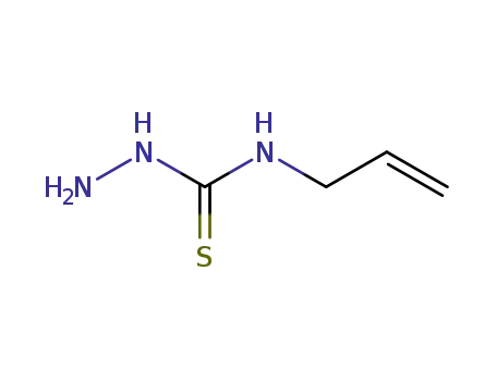Molecular Structure of 3766-55-0 (4-ALLYLTHIOSEMICARBAZIDE)