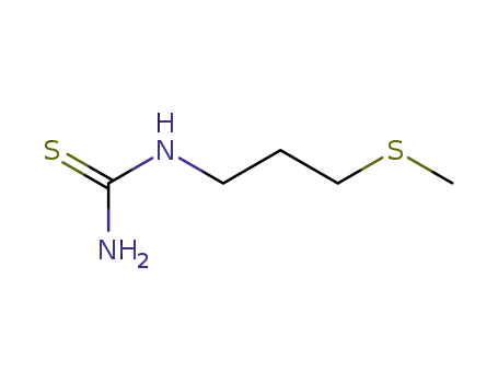 Molecular Structure of 37791-18-7 (Thiourea, [3-(methylthio)propyl]-)