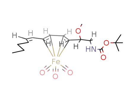 (2R, 3S, 5R, 8S, 5E, 7E, 9Z)-tricarbonyliron[(η4-5-8)-2-(tert-butoxycarbonylamino)-3-methoxytetradodeca-5,7,9-triene]