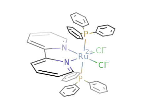 cis-[RuCl2(triphenylphosphine)2(2,2′-bipyridine)]