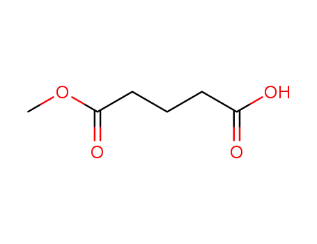 Molecular Structure of 1501-27-5 (Glutaric acid monomethyl ester)