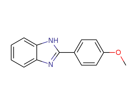 Molecular Structure of 2620-81-7 (2-(4-METHOXYPHENYL)-1H-BENZIMIDAZOLE)