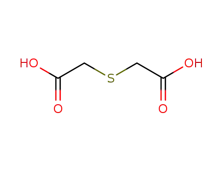 Molecular Structure of 123-93-3 (Thiodiglycolic acid)