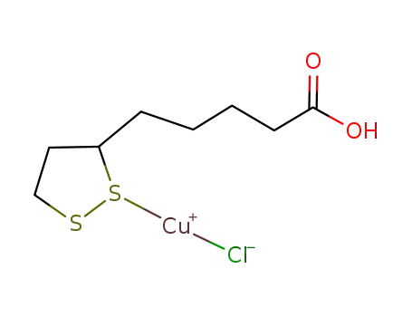 catena-poly-[Cu(I)(DL-α-lipoic acid)Cl]
