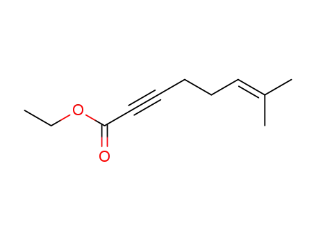 7-methyl-6-octen-2-ynoic acid ethyl ester