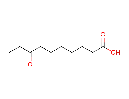 Molecular Structure of 3006-51-7 (8-OXO-DECANOIC ACID)