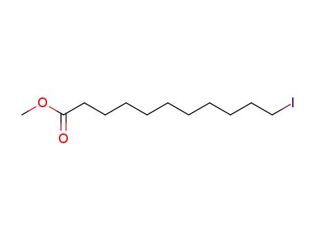 Molecular Structure of 929-33-9 (Undecanoic acid, 11-iodo-, methyl ester)