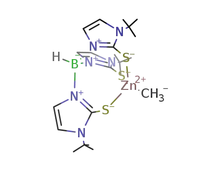methyl(tris(2-mercapto-1-tert-butylimidazolyl)hydroborate)zinc