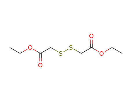 Molecular Structure of 1665-65-2 (Acetic acid,2,2'-dithiobis-, 1,1'-diethyl ester)