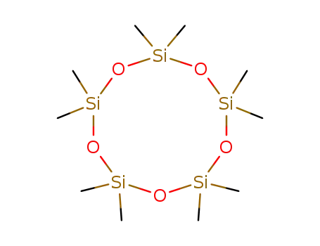 Molecular Structure of 541-02-6 (Decamethylcyclopentasiloxane)
