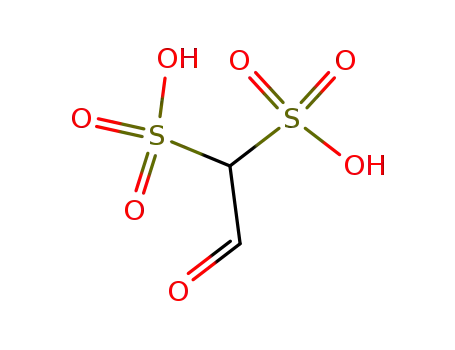 Molecular Structure of 86147-56-0 (1,1-Ethanedisulfonic acid, 2-oxo-)