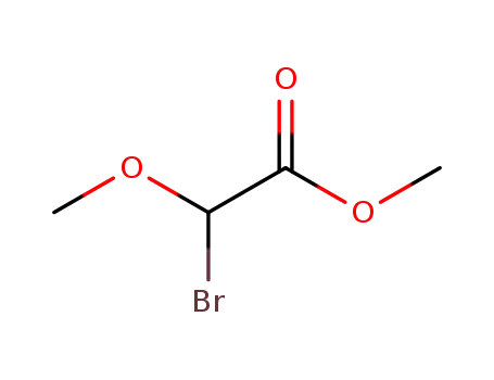 Molecular Structure of 5193-96-4 (Acetic acid, bromomethoxy-, methyl ester)