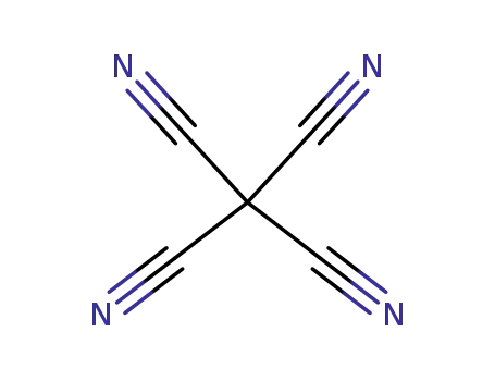 Molecular Structure of 24331-09-7 (Methanetetracarbonitrile)