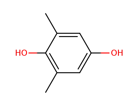 Molecular Structure of 654-42-2 (2,6-DIMETHYLHYDROQUINONE)