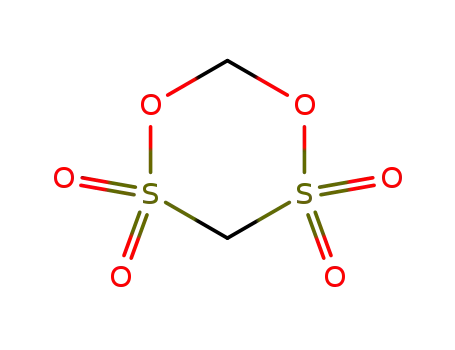 Molecular Structure of 99591-74-9 (1,5,2,4-Dioxadithiane 2,2,4,4-tetraoxide)