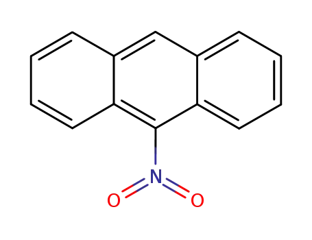 Molecular Structure of 602-60-8 (9-NITROANTHRACENE)