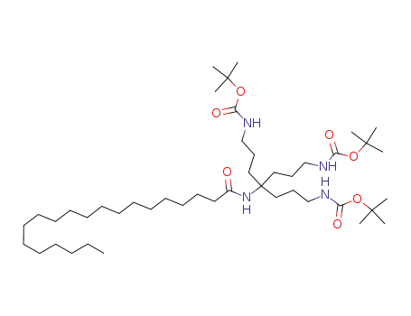 N-[tris(3-(N-tert-butoxycarbonylamino)propyl)methyl]eicosanamide