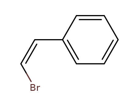 Benzene, [(1Z)-2-bromoethenyl]- cas  588-73-8