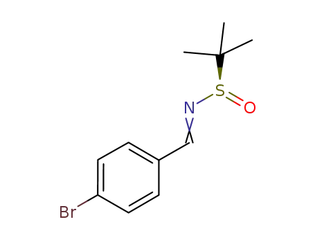 (R)-N-(4-bromobenzylidene)-2-methylpropane-2-sulfinamide