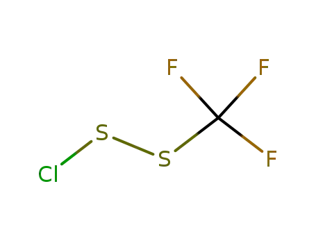 Molecular Structure of 53268-50-1 (Disulfide, chloro trifluoromethyl)