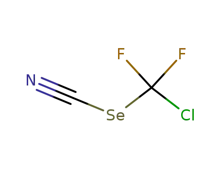 Molecular Structure of 54451-31-9 (Selenocyanic acid, chlorodifluoromethyl ester)